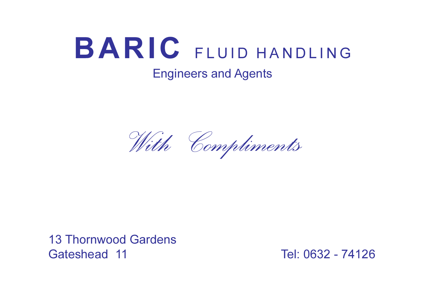 baric fluid handling - 1970