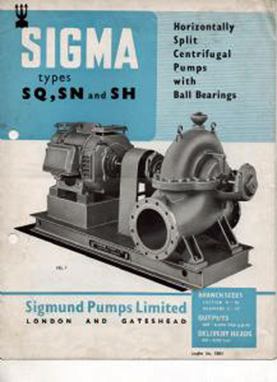 sigmund types s pump range